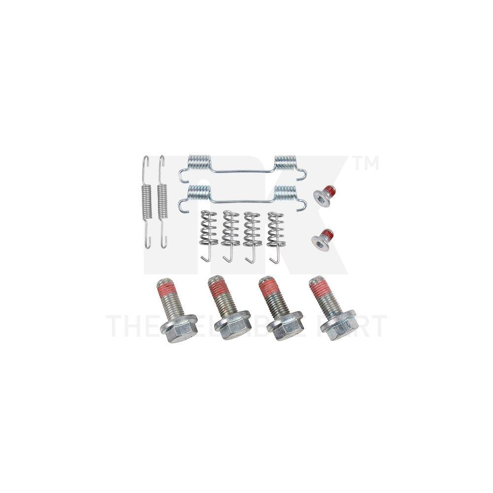 Zubehörsatz, Feststellbremsbacken NK 7933878 für MERCEDES-BENZ, Hinterachse