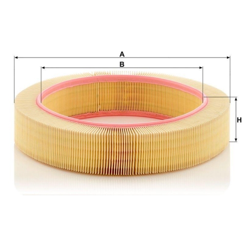 Luftfilter MANN-FILTER C 40 174 f&uuml;r FORD MERCEDES-BENZ INGERSOLL-RAND