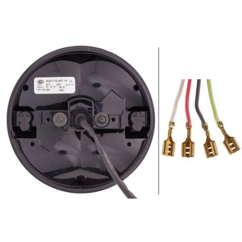 HELLA Heckleuchte 2VA 012 497-101 für KRONE, links, rechts