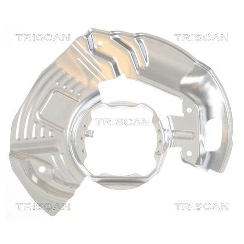 Spritzblech, Bremsscheibe TRISCAN 8125 11116 f&uuml;r BMW, Vorderachse rechts