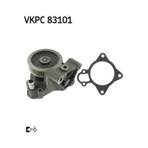 Wasserpumpe, Motork&uuml;hlung SKF VKPC 83101 f&uuml;r CITRO&Euml;N FIAT PEUGEOT