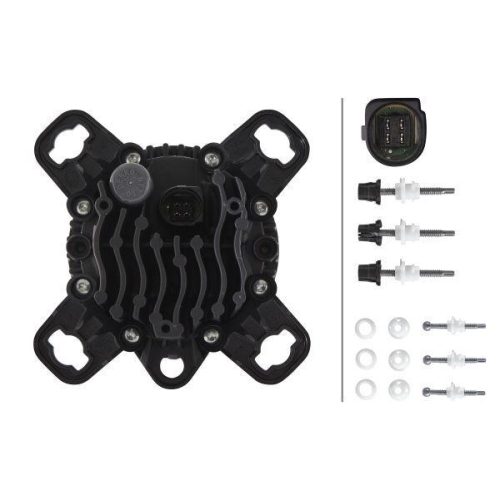 HELLA Fernscheinwerfer 1F0 011 988-121 für AEBI IVECO MERCEDES-BENZ SCANIA TATRA