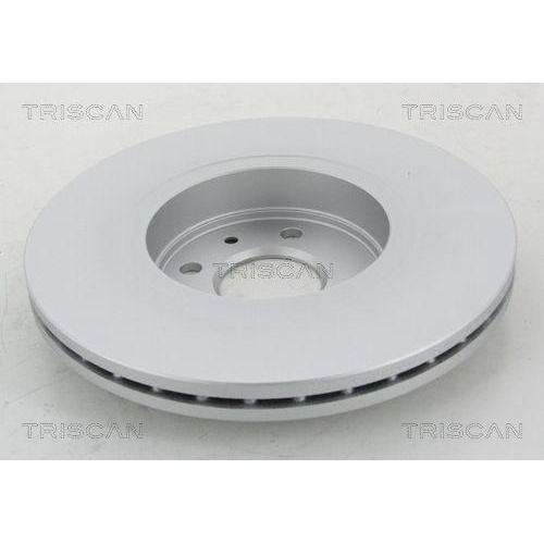 TRISCAN 8120 25129C 2 St&uuml;ck Bremsscheiben COATED f&uuml;r RENAULT, Vorderachse