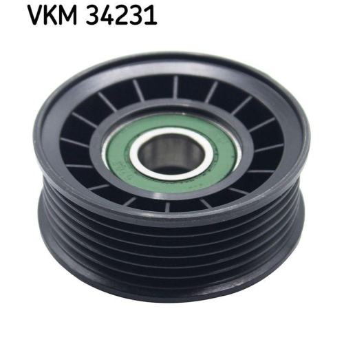 Umlenk-/F&uuml;hrungsrolle, Keilrippenriemen SKF VKM 34231 f&uuml;r FORD MERCEDES-BENZ
