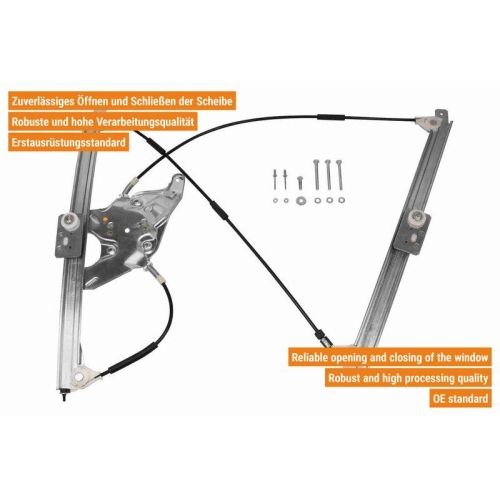 Fensterheber VAICO V10-9807 Original VAICO Qualität für AUDI SEAT SKODA VW VAG