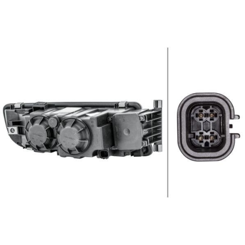 HELLA Fernscheinwerfer 1FP 354 986-011 f&uuml;r MAN, links