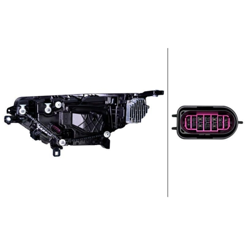 HELLA 1EX 015 437-561 Hauptscheinwerfer f&uuml;r VW, rechts