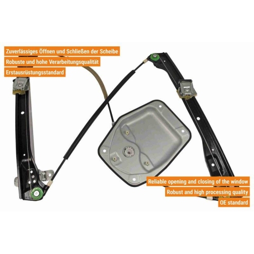 Fensterheber VAICO V10-6298 Original VAICO Qualität für SEAT SKODA VW VAG