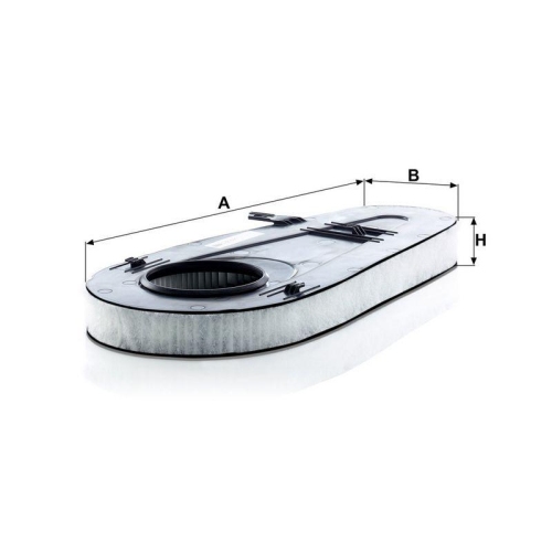 Luftfilter MANN-FILTER C 51 001 f&uuml;r BMW