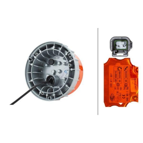 HELLA Blitz-Kennleuchte 2XD 011 557-501 K-LED 2.0 für VOLVO