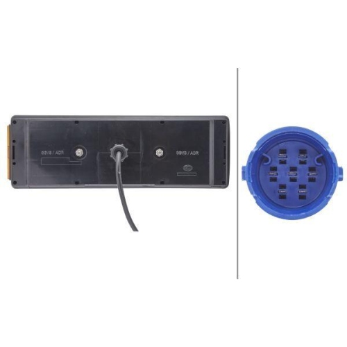 HELLA Heckleuchte 2VP 340 450-441 für DAF SCANIA VAN HOOL SCHMITZ CARGOBULL