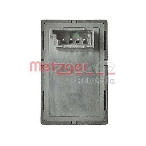 Schalter, Fensterheber METZGER 0916450 GREENPARTS f&uuml;r BMW, beifahrerseitig