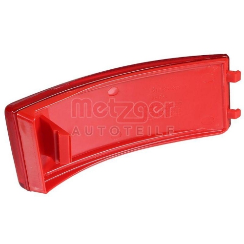 Rückstrahler METZGER 2080249 für FORD, Stoßfänger, hinten links