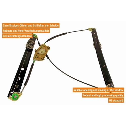 Fensterheber VAICO V10-9812 Original VAICO Qualität für AUDI SEAT SKODA VW VAG