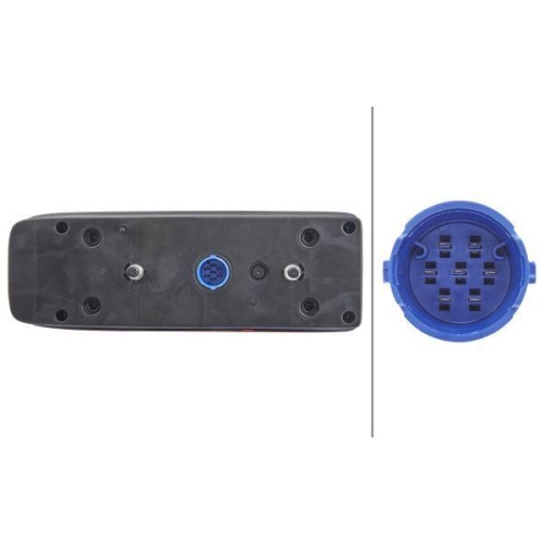 HELLA Heckleuchte 2VP 340 930-001 für DAF SCANIA LIEBHERR SCHMITZ CARGOBULL