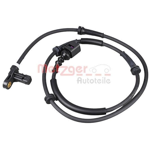Sensor, Raddrehzahl METZGER 0900126 f&uuml;r FORD VAG, Hinterachse links
