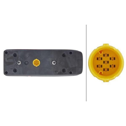 HELLA Heckleuchte 2VP 340 930-011 für DAF SCANIA SCHMITZ CARGOBULL REISCH HOLMER