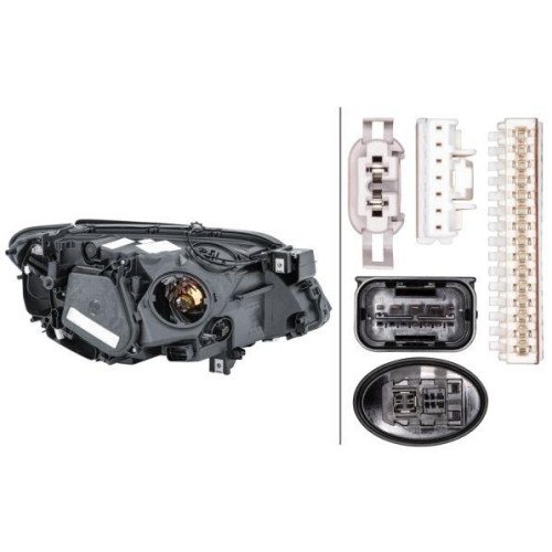 HELLA Hauptscheinwerfer 1EL 354 689-011 für BMW, links