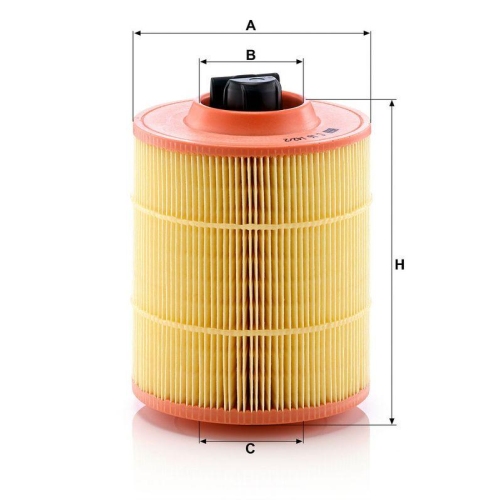 Luftfilter MANN-FILTER C 16 142/2 f&uuml;r FORD