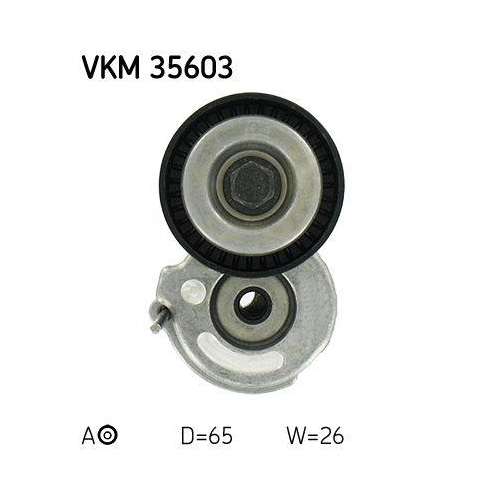 Riemenspanner, Keilrippenriemen SKF VKM 35603 f&uuml;r ALFA ROMEO FIAT LANCIA OPEL