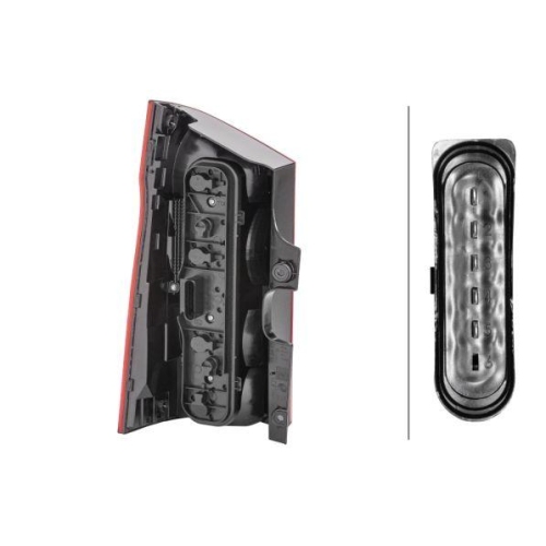 HELLA Heckleuchte 2SK 011 581-231 für MERCEDES-BENZ, links