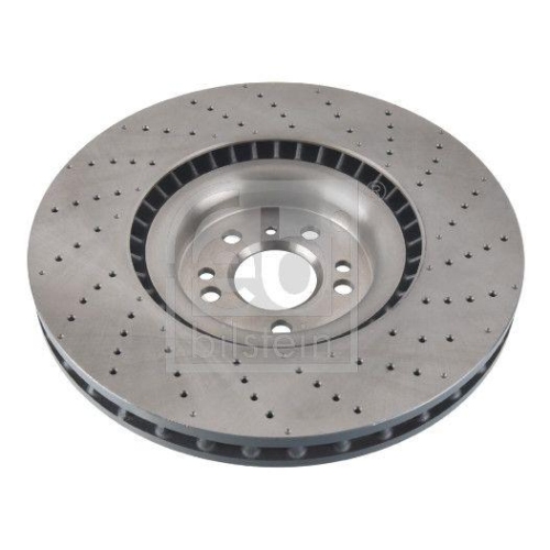 FEBI BILSTEIN 107711 2 St&uuml;ck Bremsscheiben f&uuml;r MERCEDES-BENZ, Vorderachse