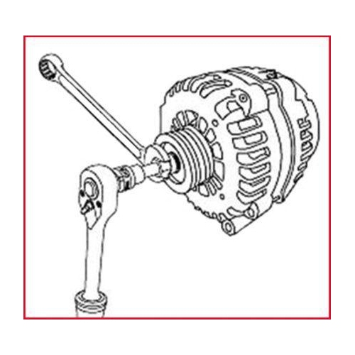 Haltewerkzeug, Riemenscheibe KS TOOLS 150.3105 f&uuml;r