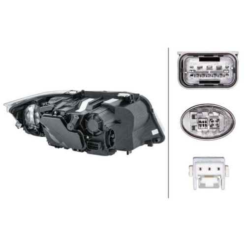 HELLA Hauptscheinwerfer 1EL 354 691-011 für BMW BMW (BRILLIANCE), links