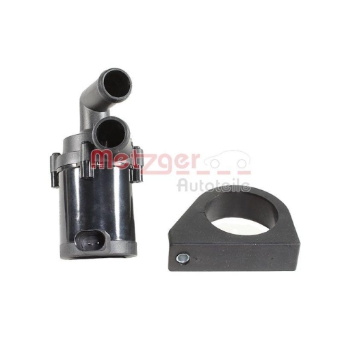 Zusatzwasserpumpe (K&uuml;hlwasserkreislauf) METZGER 2221124 f&uuml;r AUDI PORSCHE VW