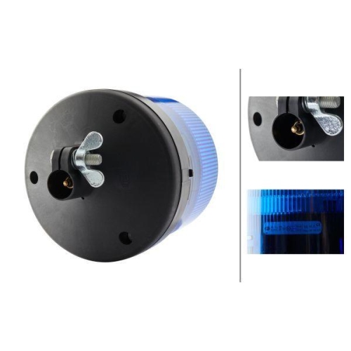 HELLA Rundumkennleuchte 2RL 011 484-111 KL 7000 LED für SCANIA