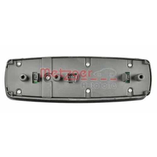 Schalter, Fensterheber METZGER 0916457 GREENPARTS f&uuml;r MERCEDES-BENZ, vorne
