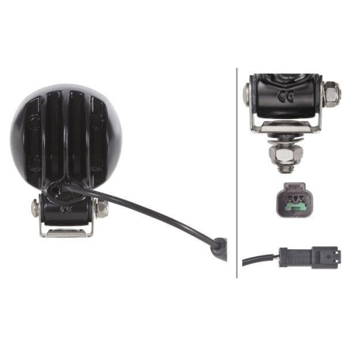 HELLA Arbeitsscheinwerfer 1G0 996 476-651 f&uuml;r