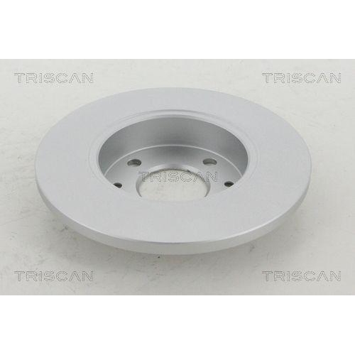 TRISCAN 8120 25105C 2 St&uuml;ck Bremsscheiben COATED f&uuml;r RENAULT DACIA, Vorderachse
