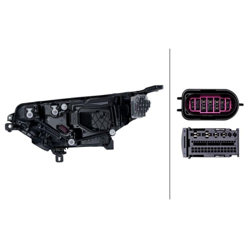 HELLA 1EX 015 437-701 Hauptscheinwerfer f&uuml;r VW, rechts