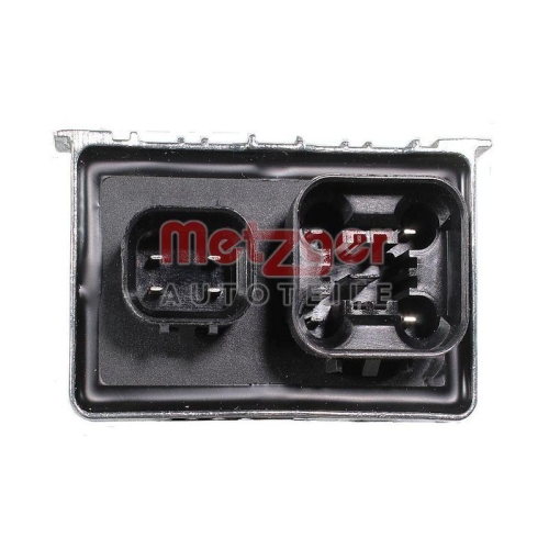 Relais, Glühanlage METZGER 0884051 für OPEL VAUXHALL GENERAL MOTORS, Motor, oben