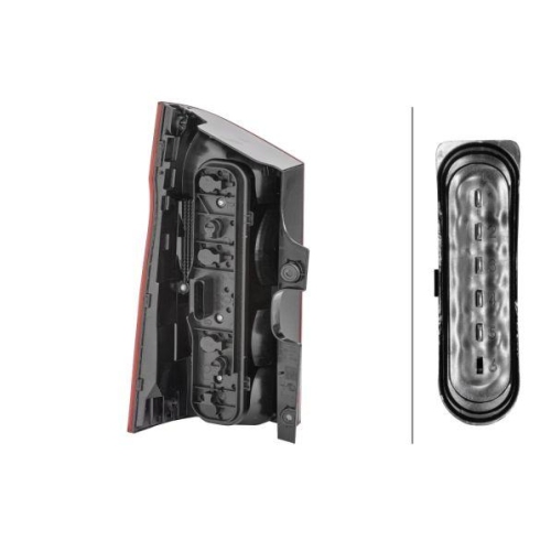 HELLA Heckleuchte 2SK 011 581-341 für MERCEDES-BENZ, rechts