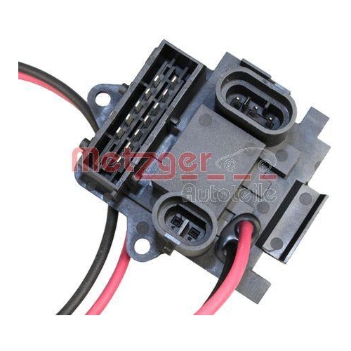Widerstand, Innenraumgebläse METZGER 0917071 für NISSAN OPEL RENAULT