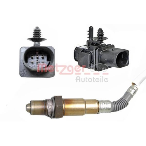 Lambdasonde METZGER 0893686 ORIGINAL ERSATZTEIL f&uuml;r FORD, vor Katalysator