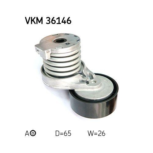Riemenspanner, Keilrippenriemen SKF VKM 36146 f&uuml;r MERCEDES-BENZ NISSAN RENAULT