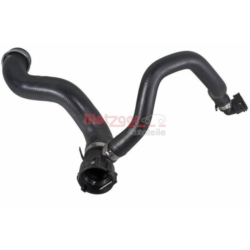 K&uuml;hlerschlauch METZGER 2421862 f&uuml;r MERCEDES-BENZ, rechts oben
