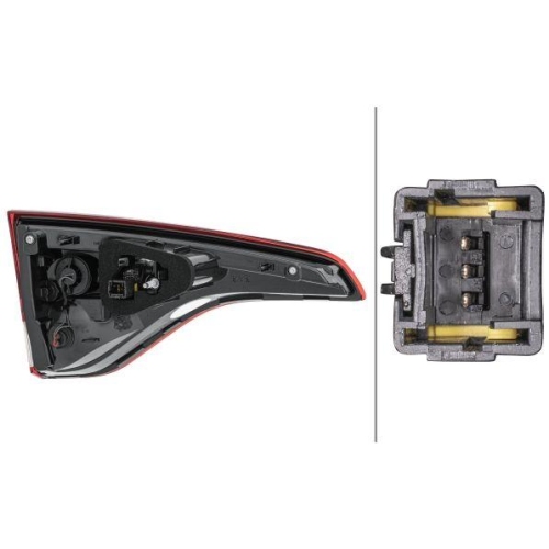 HELLA Heckleuchte 2TZ 012 312-121 für RENAULT, rechts