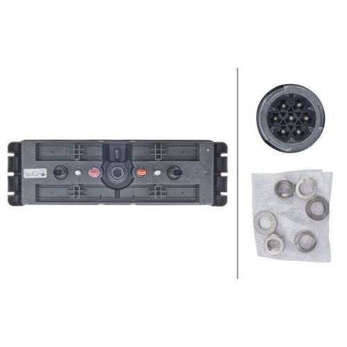 HELLA Heckleuchte 2VP 340 961-411 für DAF LANGENDORF KEMPF, links