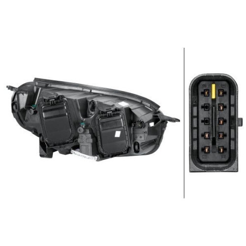 HELLA Hauptscheinwerfer 1ZS 354 853-051 für CITROËN DS, links