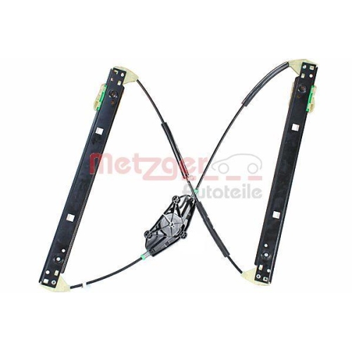 Fensterheber METZGER 2160742 GREENPARTS für AUDI VAG, vorne rechts