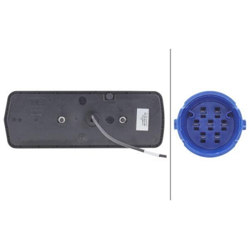 HELLA Heckleuchte 2VP 340 950-021 für DAF FRUEHAUF SCANIA VAN HOOL KÖGEL DOLL