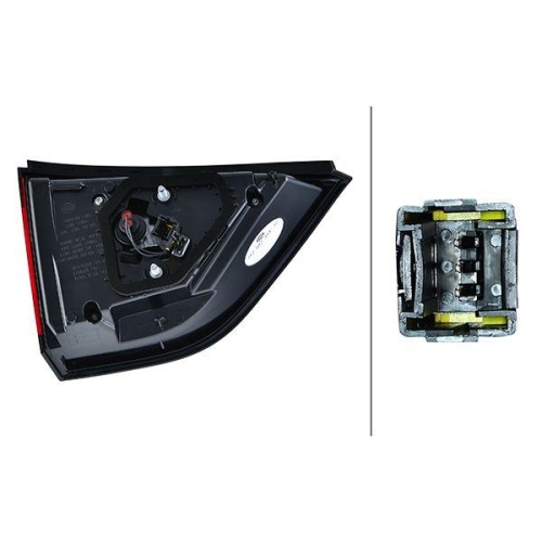 HELLA Heckleuchte 2TZ 012 314-121 für RENAULT, rechts