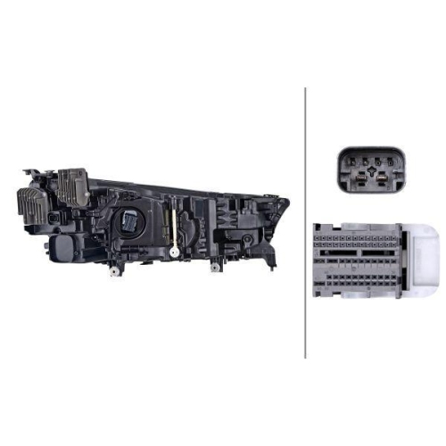 HELLA Hauptscheinwerfer 1EX 014 952-511 für BMW, links