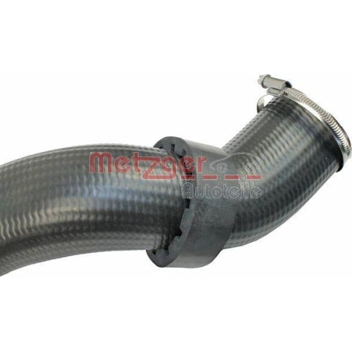 Ladeluftschlauch METZGER 2400218 für VW, links, oben