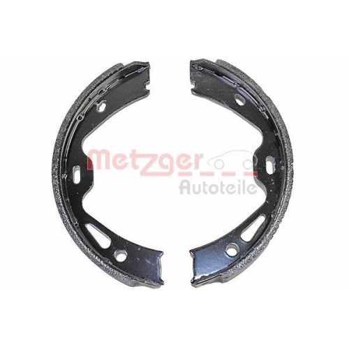 Bremsbackensatz, Feststellbremse METZGER MG 161 f&uuml;r PORSCHE, Hinterachse links