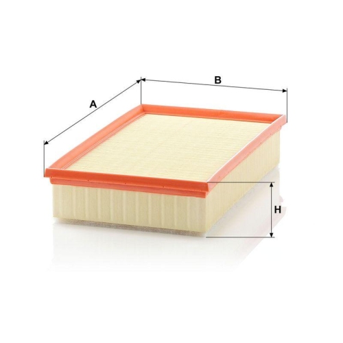 Luftfilter MANN-FILTER C 32 191/1 f&uuml;r VAG